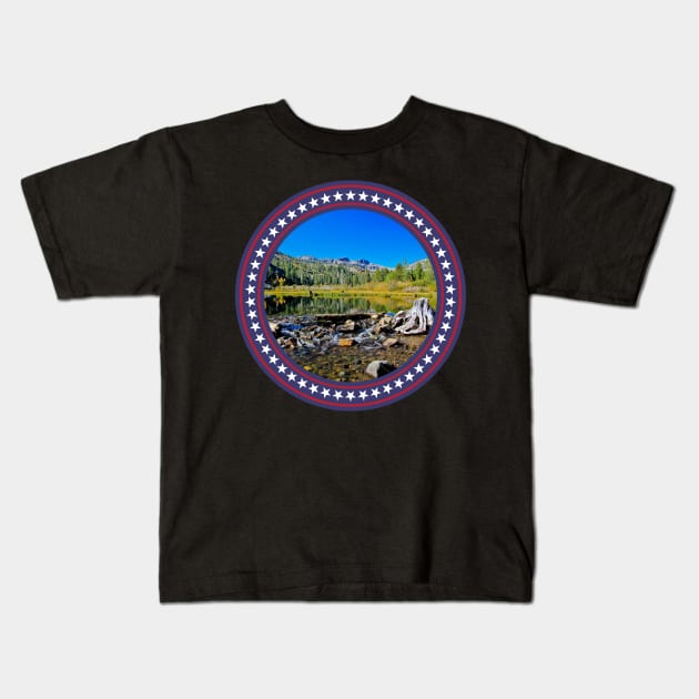 Lake Tahoe Kids T-Shirt by MonkeyBusiness